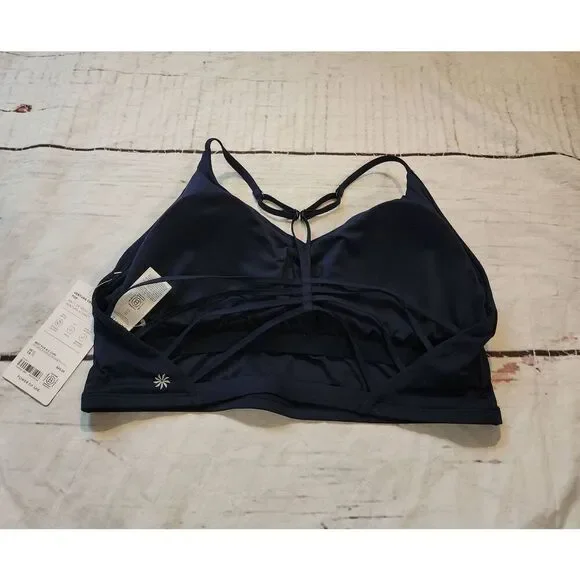 Athleta Ventura Crop Bikini Top Size XL - Picture 3 of 4